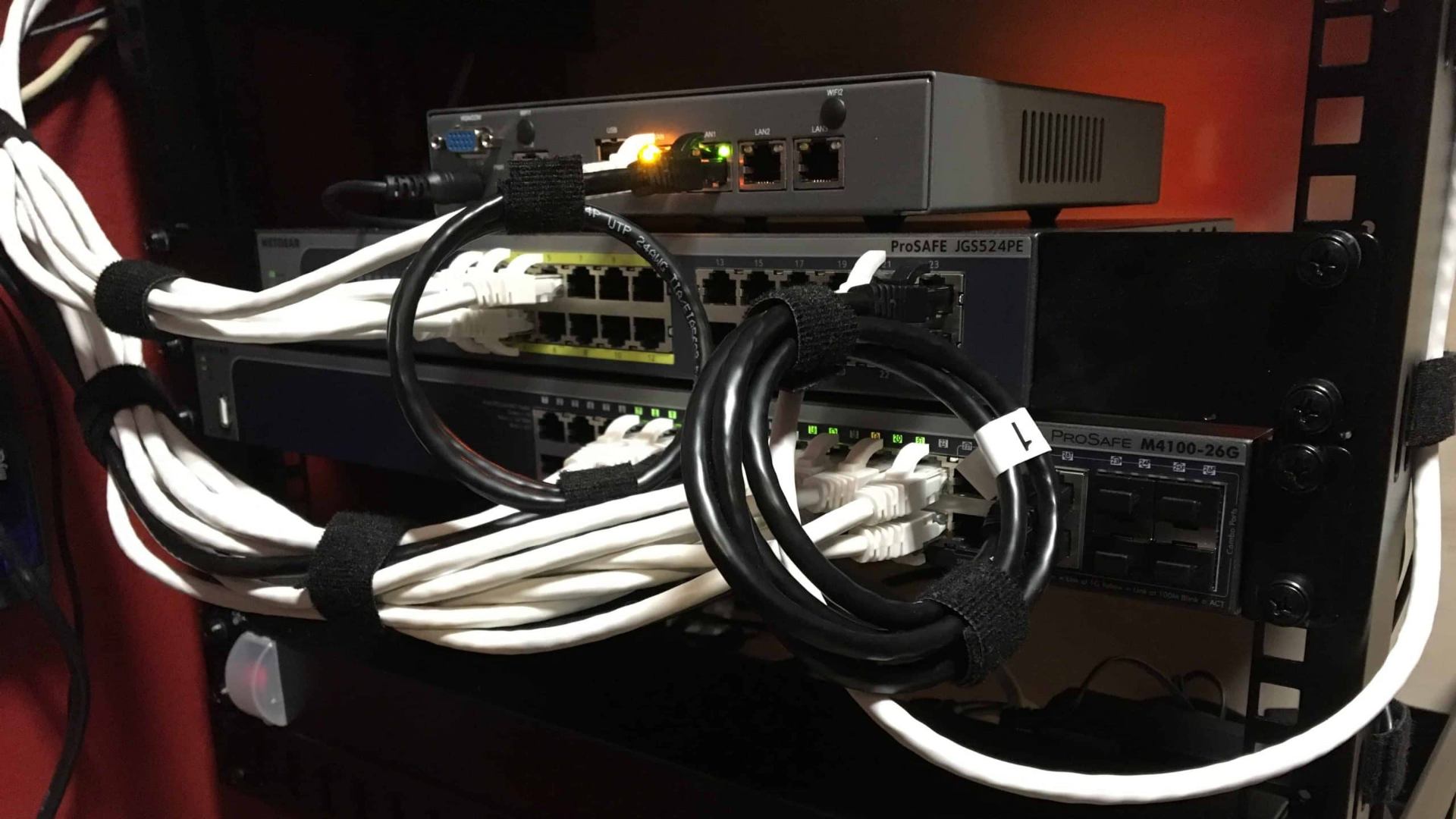 Managed switch configuration — Nashville